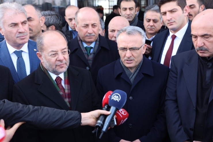 Başbakan Yardımcısı Akdağ Ve Maliye Bakanı Ağbal, Erzurum’da