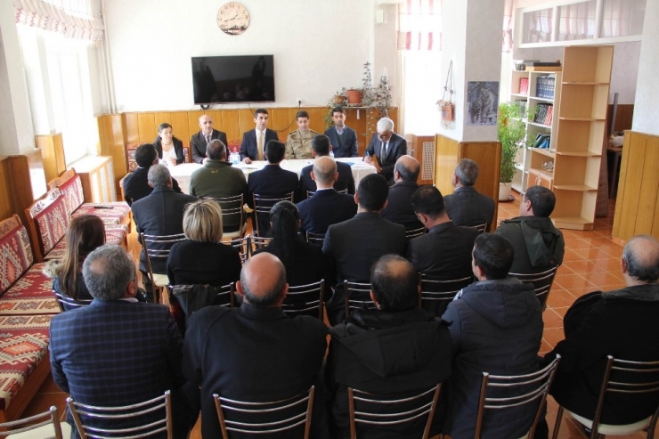 Çemişgezek’te Okul Güvenliği Toplantısı Yapıldı