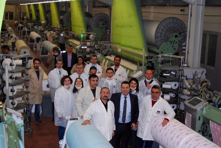 Süleyman Demirel Üniversitesi Yetkilileri, Sanko Tekstilde İncelemelerde Bulundu