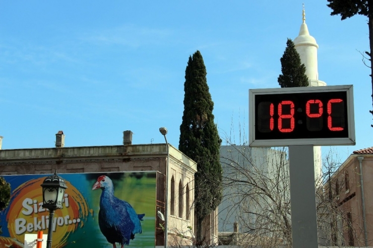 Samsun’da Termometreler 18 Dereceyi Gösterdi