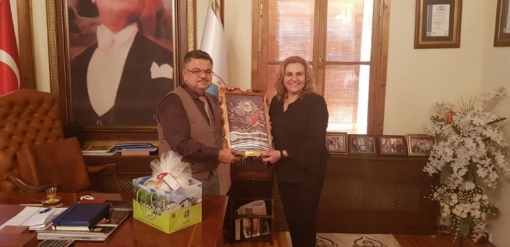 Bolu Belediye Başkan Yardımcısı Biçen’den Başkan Yağcı’ya Ziyaret