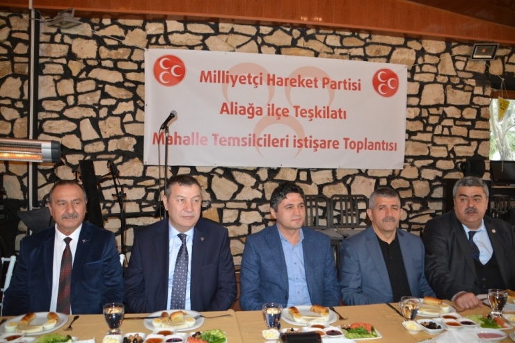 Mhp’den Mahalle Temsilcileri İle İstişare Toplantısı