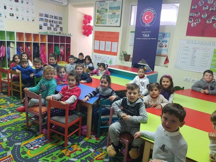 Arnavutluk’ta Okul Öncesi Eğitime Tika Desteği