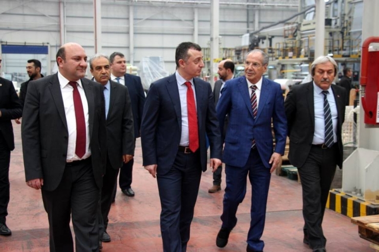 Vali Büyükakın’dan Osmaneli Osb’de Faaliyet Gösteren Fabrikalara Ziyaret