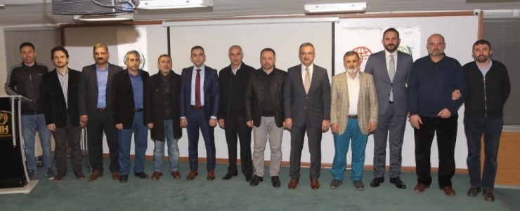 Başkan Köşker, İlkçev Ve İhh’yı Ziyaret Etti