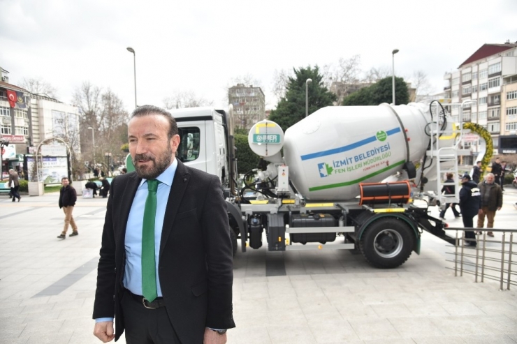 Çevreci Beton Mikserleri Türkiye’de İlk Olarak İzmit’te Kullanılıyor