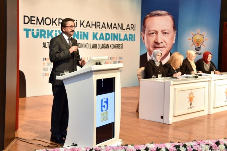 Ak Parti Altındağ Kadın Kolları 5. Olağan Kongresi