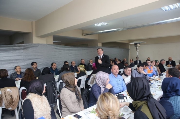 Genel Sekreter Bayram’dan Personele Ziyaret