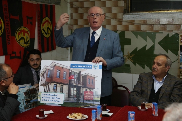 Başkan Kurt Sandıközü Köylüleri Derneği Üyeleri İle Buluştu