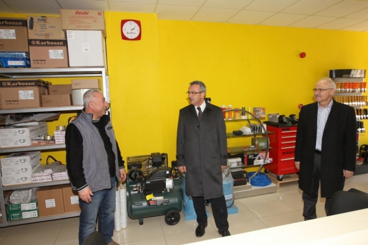 Başkanlardan Esnaf Turu