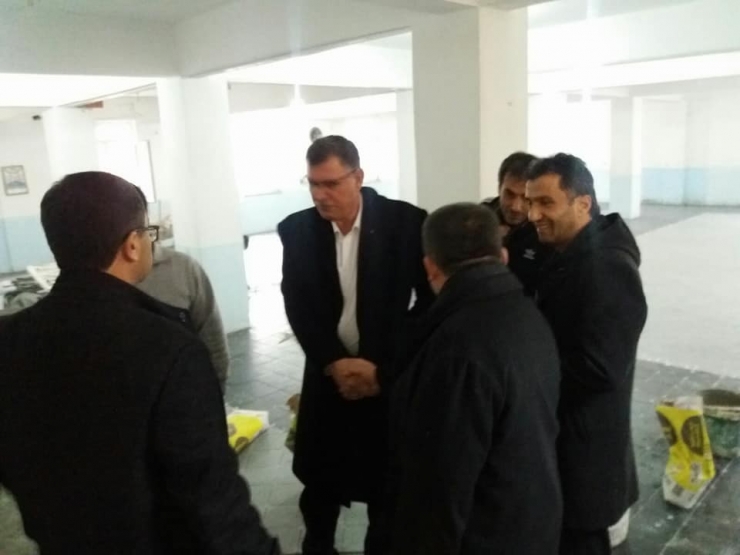 Başkan Duymuş, Zemin Çalışmalarını Yerinde İnceledi