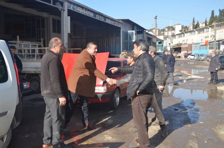 Başkan Tekin, "Sanayi Sitesini Sular Altından Kalmaktan Kurtaracağız"