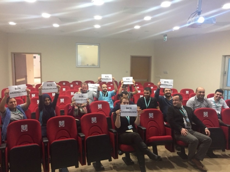 Sigarayı Bırakan Personele ’Teşekkür’ Belgesi