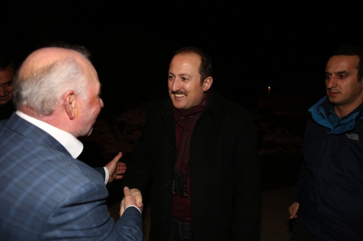 Vali Pehlivan, Sancaktepe Köyü’nde Vatandaşlarla Buluştu