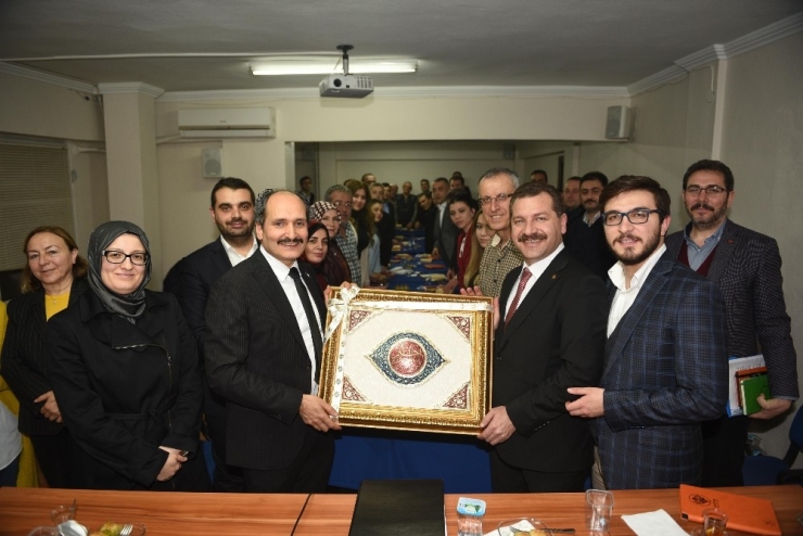 Başkan Yılmaz’dan Siyasi Parti İl Başkanlarına Ziyaret