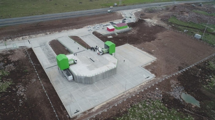 Siverek’te Katı Atık İstasyonu Hizmete Açıldı