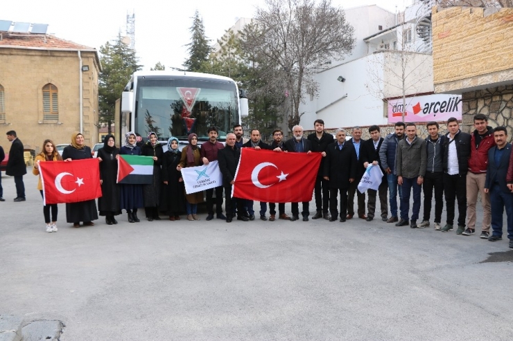 Niğde’den 22 Kişi Kudüs’e Uğurlandı