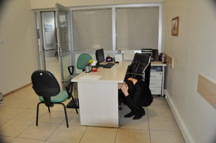 Kent Konut’ta Deprem Tatbikatı Yapıldı