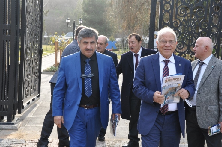 Türkiye Madeni Eşya Sanatkarları Federasyonu Heyetinin Tarih Şeridi Ziyareti