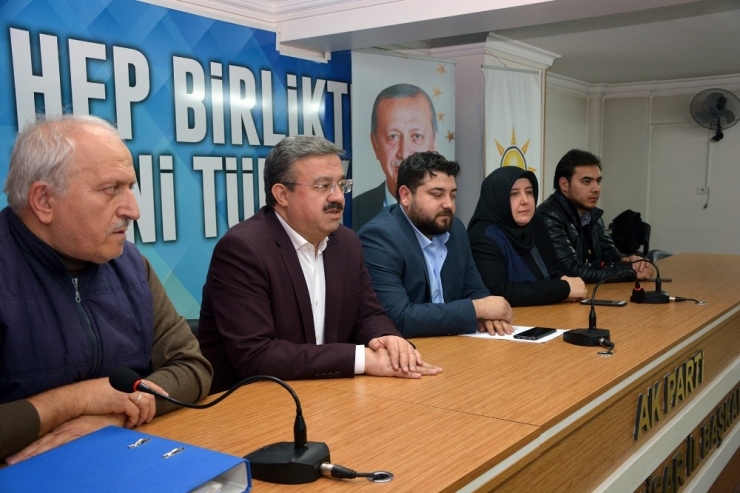 Ak Parti İl Başkanı Yurdunuseven, Mahalle Temsilcileri İle Bir Araya Geldi