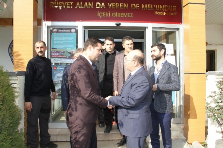 Ak Parti İl Başkanı Budak’tan Başkan Gülenç’e Ziyaret