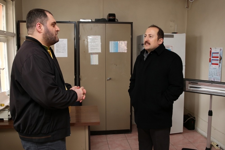 Vali Pehlivan Masat Ve Maden Köylerinde İncelemelerde Bulundu