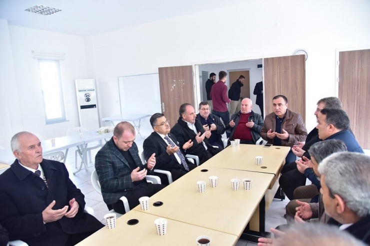 Başkan Yağcı’dan Taziye Ziyareti