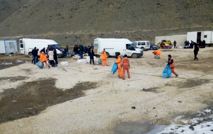 Kapıköyde Shopping Fest Öncesi Temizlik