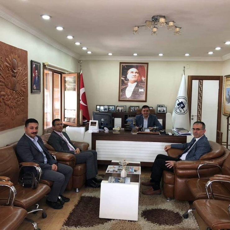 Başkan Yalçın’a Ziyaretler Devam Ediyor