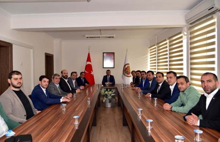 Vali Büyükakın, Tso Ve Tso Meclis Başkanını Makamında Kabul Etti