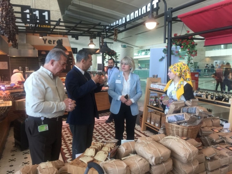 Ankara Esenboğa Havalimanında Kastamonu Yemekleri Tanıtıldı