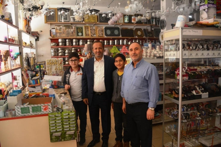 Başkan Toltar’ın Esnaf Ziyaretleri Sürüyor