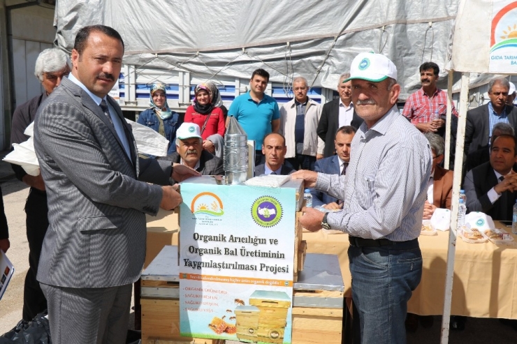 Elazığ’da 400 Organik Kovan Dağıtıldı