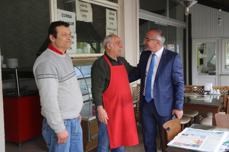 Başkan Yılmazer’in Esnaf Hassasiyeti