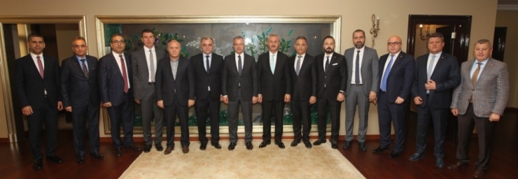 Başkan Köşker Gto Yönetimi Ağırladı