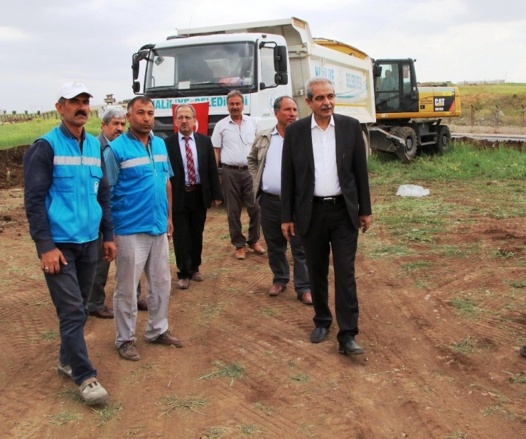 Haliliye’de Park Yapım Çalışmaları Sürüyor