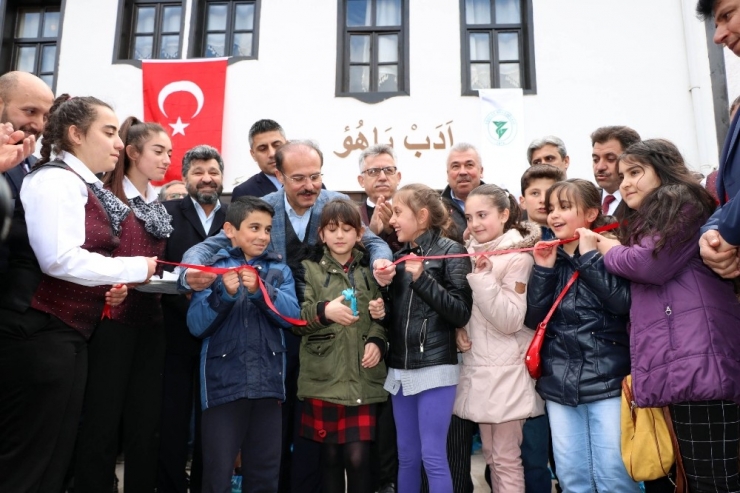 Tarihi Mehmet Ağa Konağı Kapılarını Çocuklara Açtı