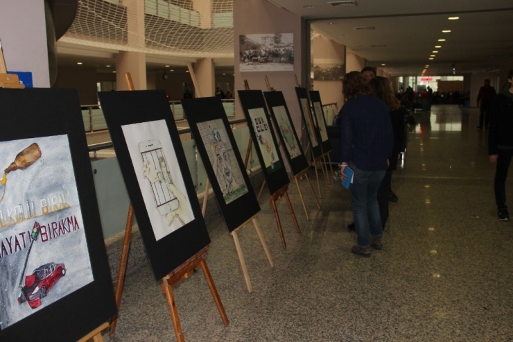 Hastanede Bağımlılık Sergisi