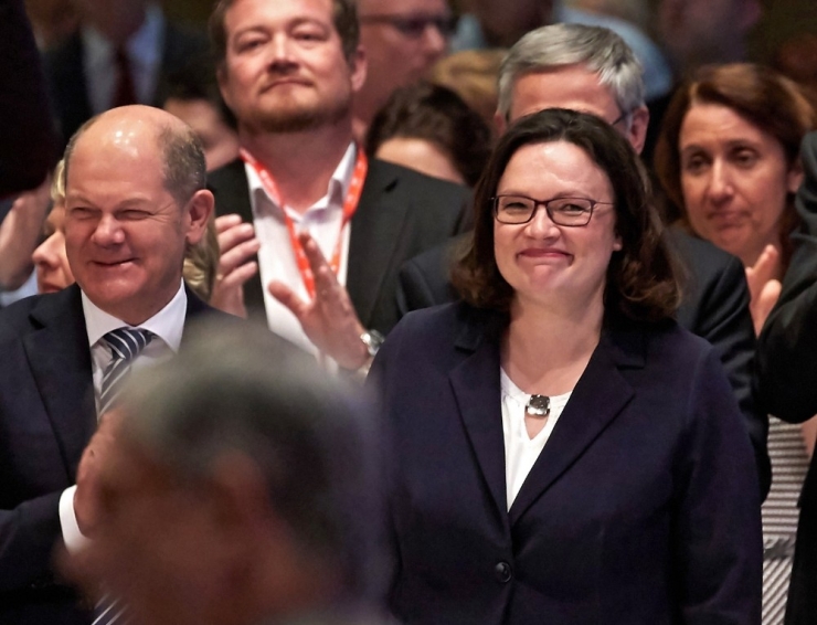 Andrea Nahles, Spd’nin İlk Kadın Genel Başkanı Oldu