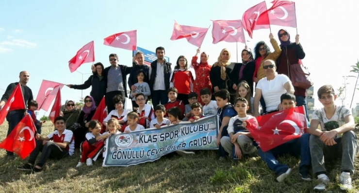 Genç Sporcular Mudanya’da Fidan Dikti