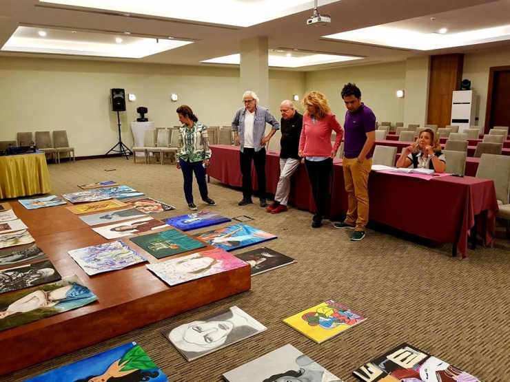 Kuşadası 5. Uluslararası Mehmet Nuri Göçen Resim Çalıştayı Başladı