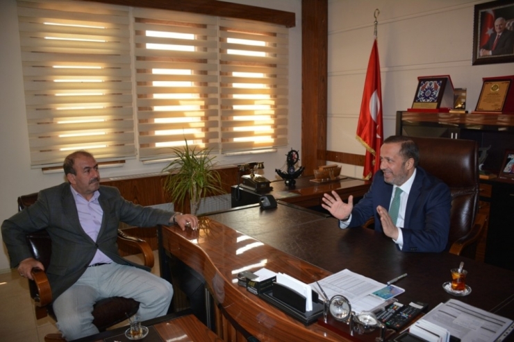 Erzurumlular Derneğinden, Başkan Toltar’a Ziyaret