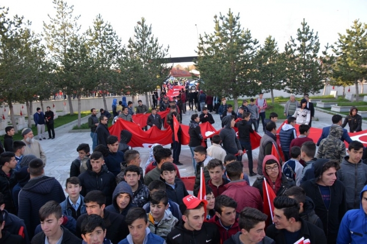 Kars’ta 57. Alay Vefa Yürüyüşü Yapıldı