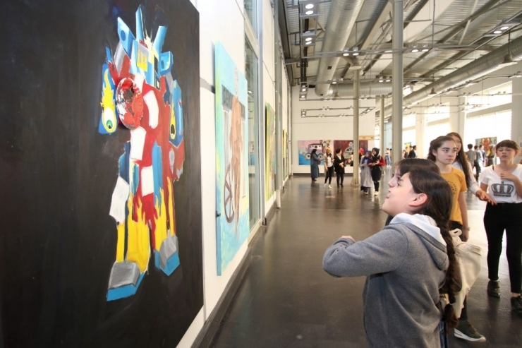 Öğrencilerin Gözünde Seka Kağıt Müzesi Tuvale Aktarıldı