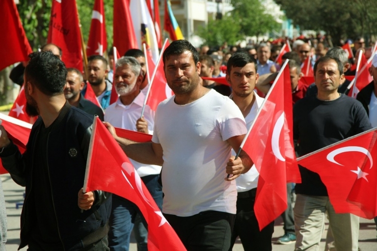 Muğla’da 57. Alay Vefa Yürüyüşü