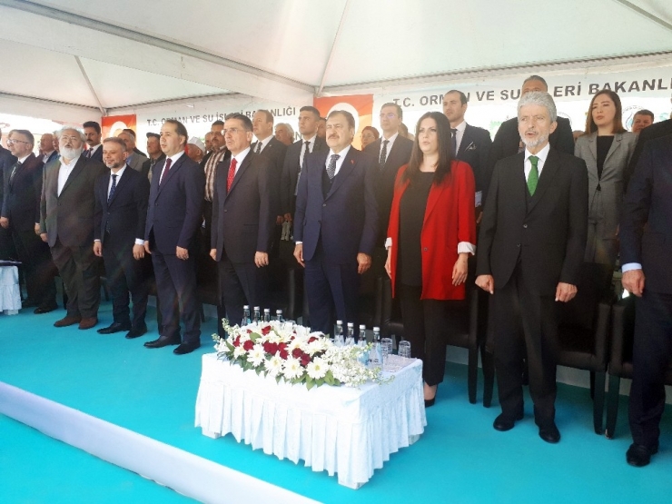 Kahramankazan’da Dsi Tesisleri Toplu Temel Atma Töreni