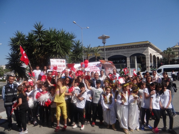 Mersin’de Çocuk Şenliği Düzenlendi