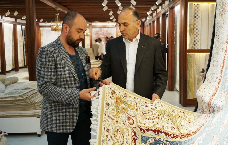 Makine Halı Fuarından Karmen Halı’ya Yoğun İlgi