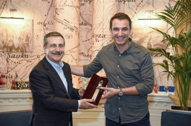 Başkan Ataç Tiran Belediye Başkanı Veliaj’ı Ziyaret Etti