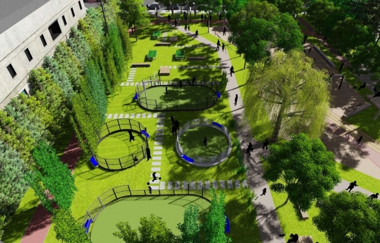 İpekyolu Belediyesinden Çok Amaçlı Park